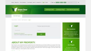 Green Door Real Estate New Zealand - My Property - Sign In to My ...