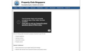 Membership – Property Club Singapore