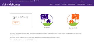My Property File - Estate Agent - Inside Homes