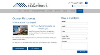 Owners - Property Frameworks