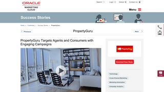PropertyGuru | Oracle Marketing Cloud