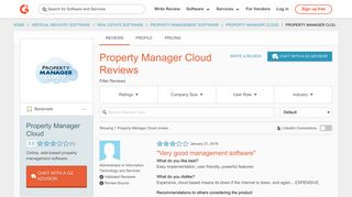 Property Manager Cloud Reviews 2018 | G2 Crowd