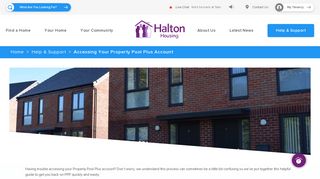 Accessing Property Pool Plus | Help and Support GuideHalton Housing