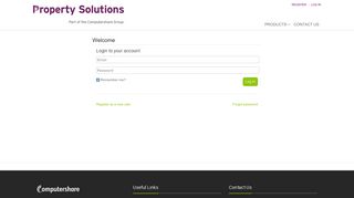 Log in - Property Solutions