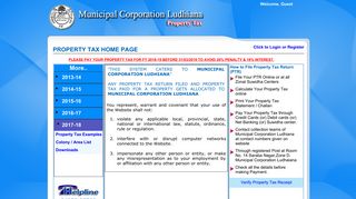 Property Tax - Municipal Corporation Ludhiana