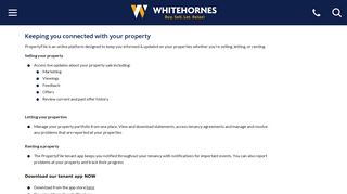 PropertyFile - Stay connected with you property | Whitehornes Estate