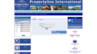 Property line International - Login