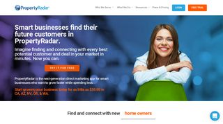 PropertyRadar: Targeted local marketing for small businesses