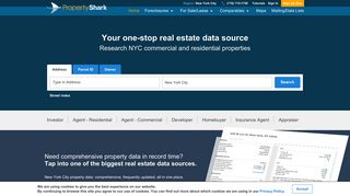 PropertyShark - Real Estate Search and Property Information
