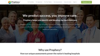 Prophecy | Online Healthcare Assessment Tools