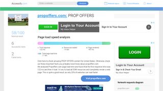 Access propoffers.com. PROP OFFERS