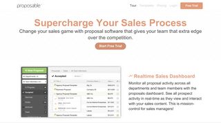 Supercharge Your Sales Process | Proposable