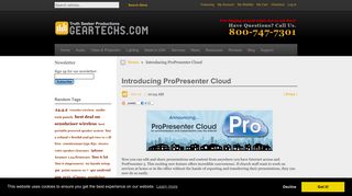 Introducing ProPresenter Cloud | News