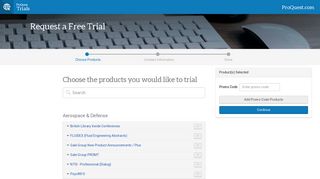 ProQuest Trials