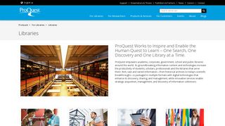 ProQuest - For Libraries
