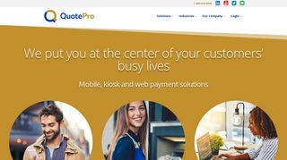 QuotePro.com | Solutions to help businesses quote, sell and get paid