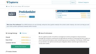 ProScheduler Reviews and Pricing - 2019 - Capterra