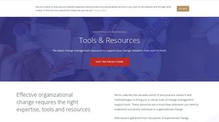 Change Management Tools & Resources | Prosci