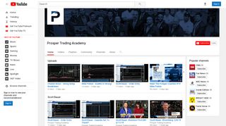 Prosper Trading Academy - YouTube
