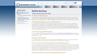Prosperity Bank -Mobile Banking
