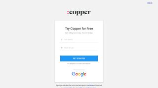 Copper - The Simple CRM for Google Apps