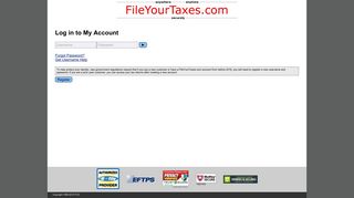 Professional Tax Program - ProTaxPro.com - FileYourTaxes.com