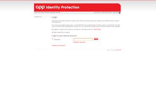 Identity Protection::Login