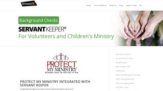 Protect My Ministry - Servant PC