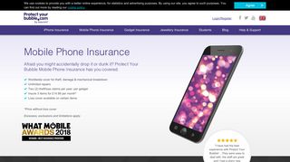 Mobile Phone Insurance | Cheap Mobile ... - Protect Your Bubble