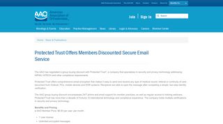 Protected Trust Offers Members Discounted Secure Email Service ...