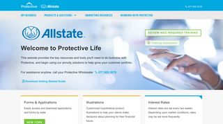 Allstate - Welcome to Protective Life - MyProtective