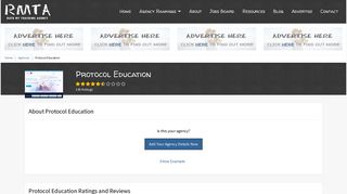 Protocol Education - Reviews & Ratings | Rate My Teaching Agency