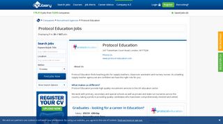 Latest Protocol Education jobs - UK's leading independent job site ...