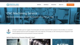 CNC Machining Service | Prototypes & Production Parts | Plastic & Metal