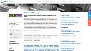 The Protomold Company, Inc. - MFG.com