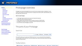 Protopage overview