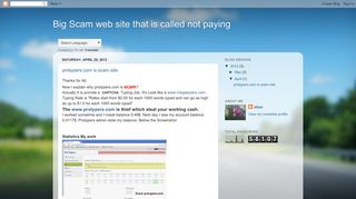 Big Scam web site that is called not paying: protypers.com is scam site