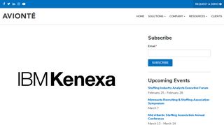 IBM Kenexa Assess on Cloud (formerly Prove It!) - Avionté