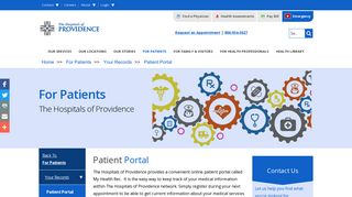 Patient Portal | Hospitals of Providence | El Paso, TX