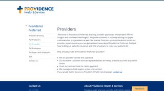 Providers | Providence Health and Services