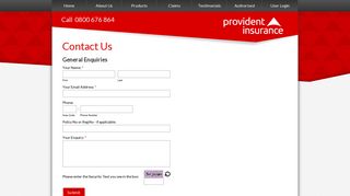 Contact Us - Provident Insurance