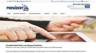 Provident Bank-Make Your Loan Payment Online