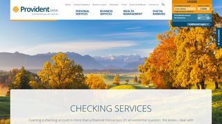 Open Free Checking Account | Provident NJ - PA