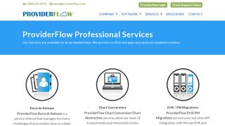 Services - Providerflow