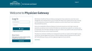 Partners HealthCare Physician Gateway