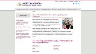 For Employees - - Liberty Resources
