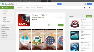 Provision CAM 2 - Apps on Google Play