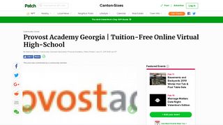 Provost Academy Georgia | Tuition-Free Online Virtual High-School ...