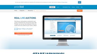 Bid on Auction Items from Home... Auctions Online | Proxibid