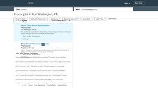 4 Proxus Jobs in Fort Washington, PA | LinkedIn